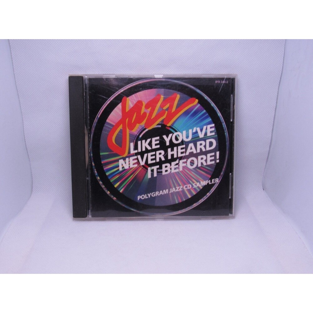 PolyGram Jazz CD Sampler "Like You've Never Heard It‎ Before" 1985 Jazz